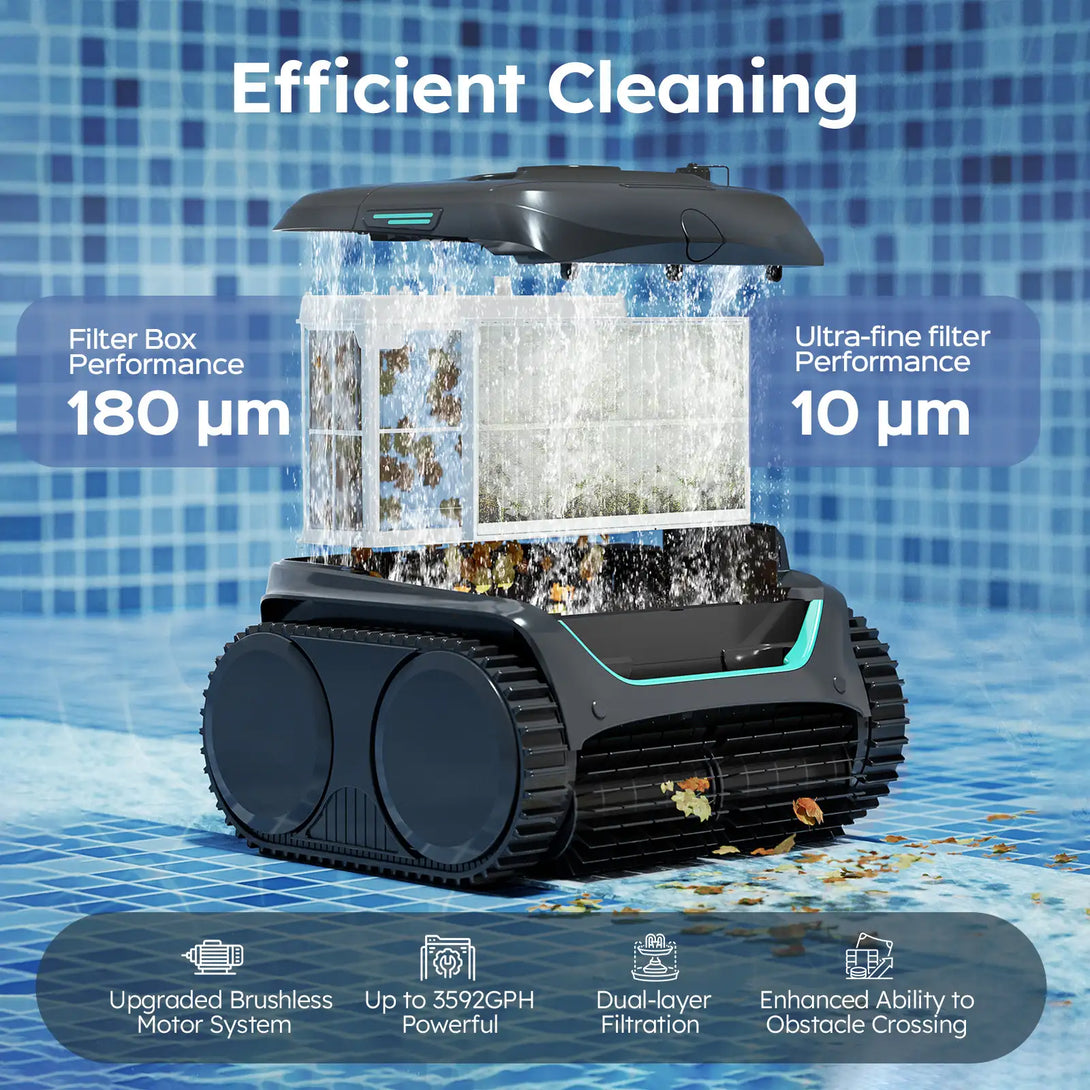WYBOT C2 Cordless Robotic Pool Cleaner With App Control – WYBOT EUROPE