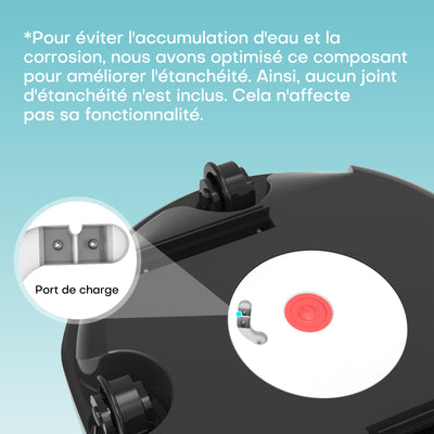 Winny 200 Robot Piscine, Aspirateur Piscine sans Fil avec Batterie Winny 200 Robot Piscine, Aspirateur Piscine sans Fil avec Batterie