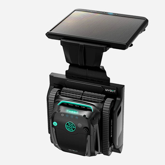 WYBOT S2 Solar Powered Robotic Pool Cleaner Self-Charging
