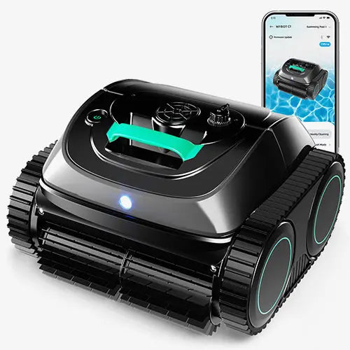 (2026 Upgrade) WYBOT C1 Robotic Pool Cleaner Vacuum with APP