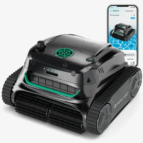 Wybot S2 Robot Nettoyeur De Piscine sans Fil Haut De Gamme